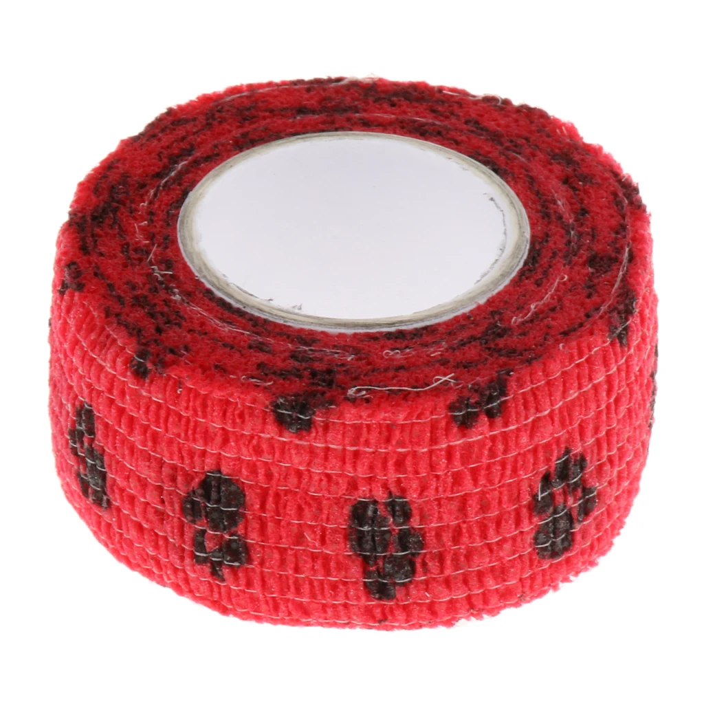 5 Pieces Non Woven Pet Dog and Cat Wound Self Adhesive Bandage Tape