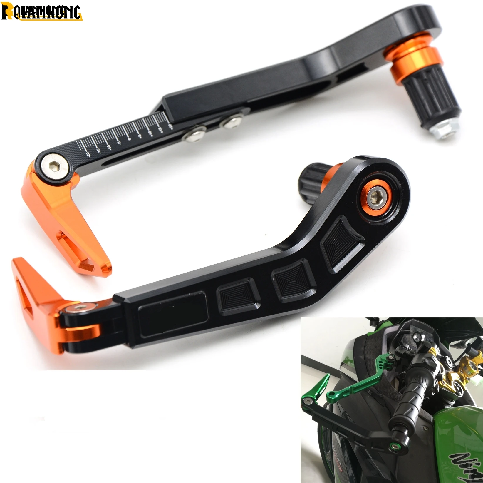 

Universal 7/8"22mm Motorcycle Handlebar Brake Clutch Lever Protect Guard for KTM 200 250 390 690 990 Duke RC SMC/SMCR Enduro R
