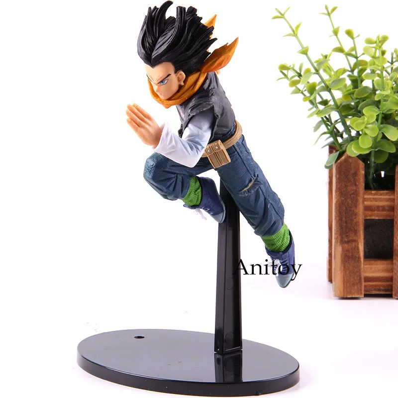 BWFC фигурка Android 17 Dragon Ball ПВХ Аниме Коллекция Модель игрушки Banpresto Dragon Ball Z Android 17 подарок для детей