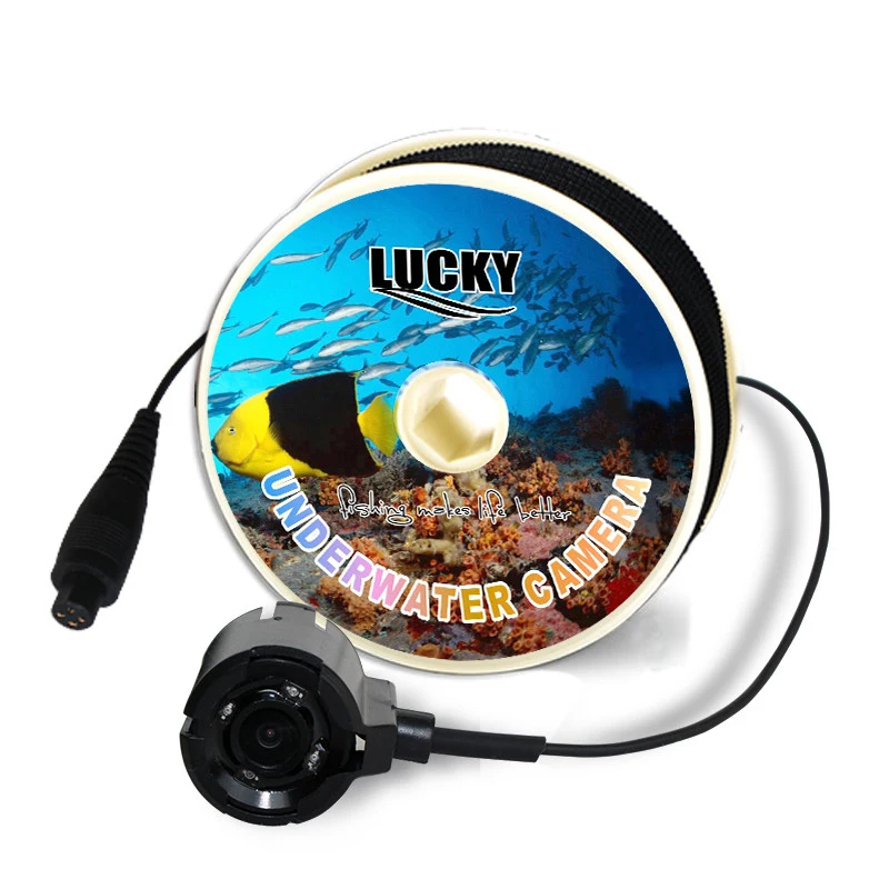 

LUCKY Portable Underwater Fishing only match with 3308-8 System CMD sensor 3.5 inch TFT RGB Waterproof Monitor Fish Sea 20M