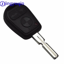 jingyuqin For BMW E31 E32 E34 E36 E38 E39 E46 Z3 Z4 3 Buttons Remote Key Shell Case Fob Uncut Key Fob Case