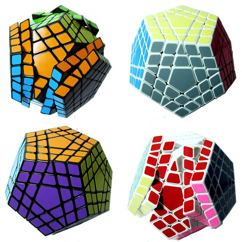 ShengShou Gigaminx 5x5x5 Magic Cubo Профессиональный скоростной куб додекаэдра твисти