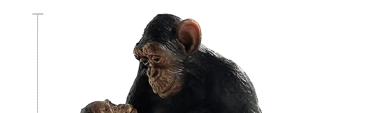 Бегемот бородаг шимпанзе белый медведь олень Мандрель Рысь Гиббон Альпака платипус модель животного фигурка украшение дома аксессуары