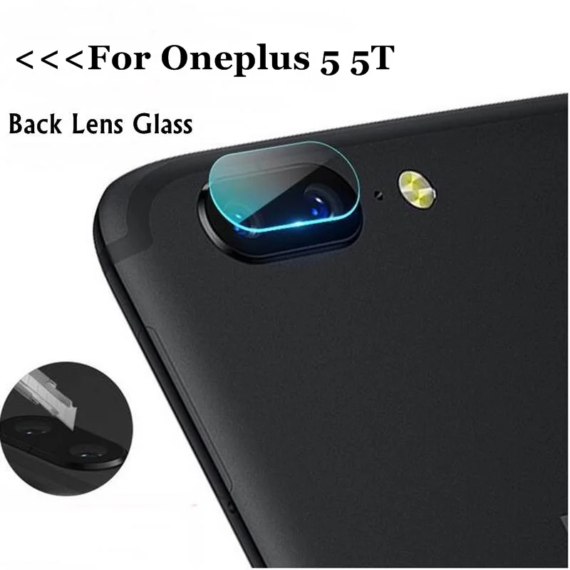 2PCS Flexible Rear Transparent Back Camera Lens Tempered