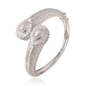 

GrayBirds New Luxury Shinny Drop Water AAA Zriconia High Quality Bangles For Wedding Girls MLB019