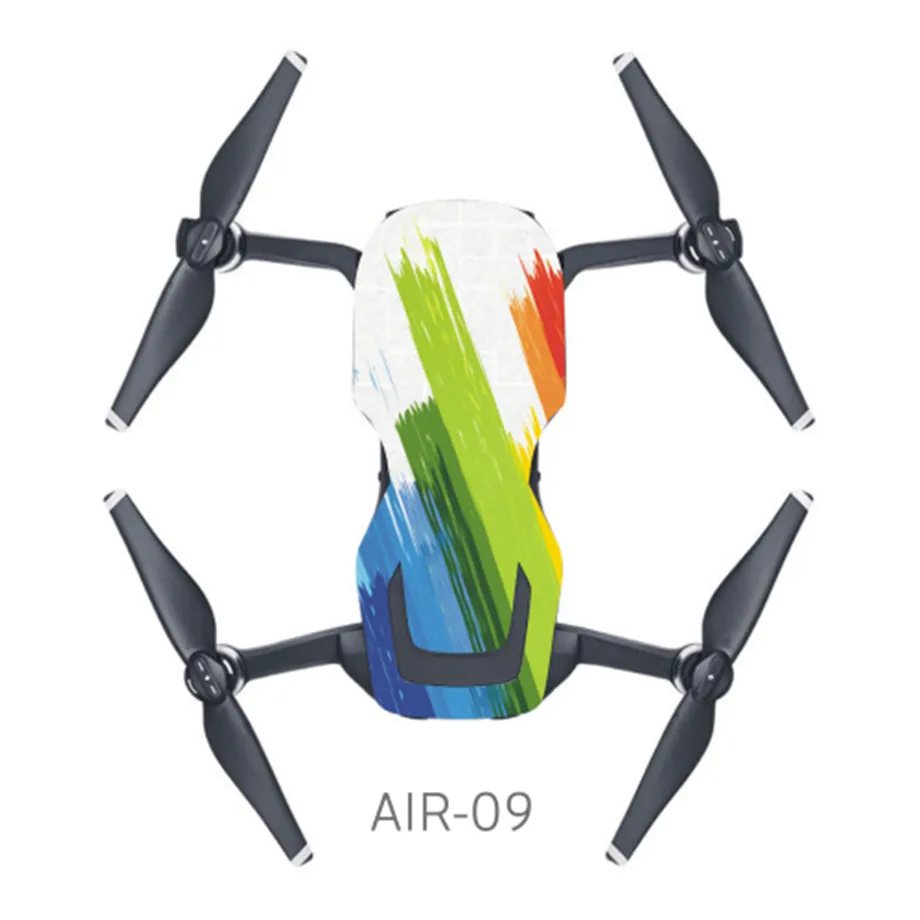 PVC Waterproof Sticker For DJI MAVIC AIR Drone Body Shell Protection Skin Quadcopter Camera Drone Accessories-4