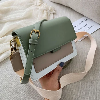 

Mini PU Leather Crossbody Bags For Women Bag 2019 Chains Shoulder Messenger Bag Lady Travel Purses and Handbags Cross Body Bag