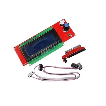 

100pcs 2004 LCD Display 3D Printer Reprap Smart Adapter Controller Reprap Ramps 1.4 1.6 Mega2560 board 2004LCD Control