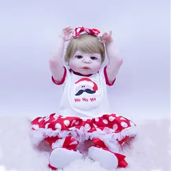 Силиконовые куклы Reborn Baby Реалистичная кукла Reborn 57 см Полный винил кукла-младенец кукла для девочек красивые подарки на день рождения