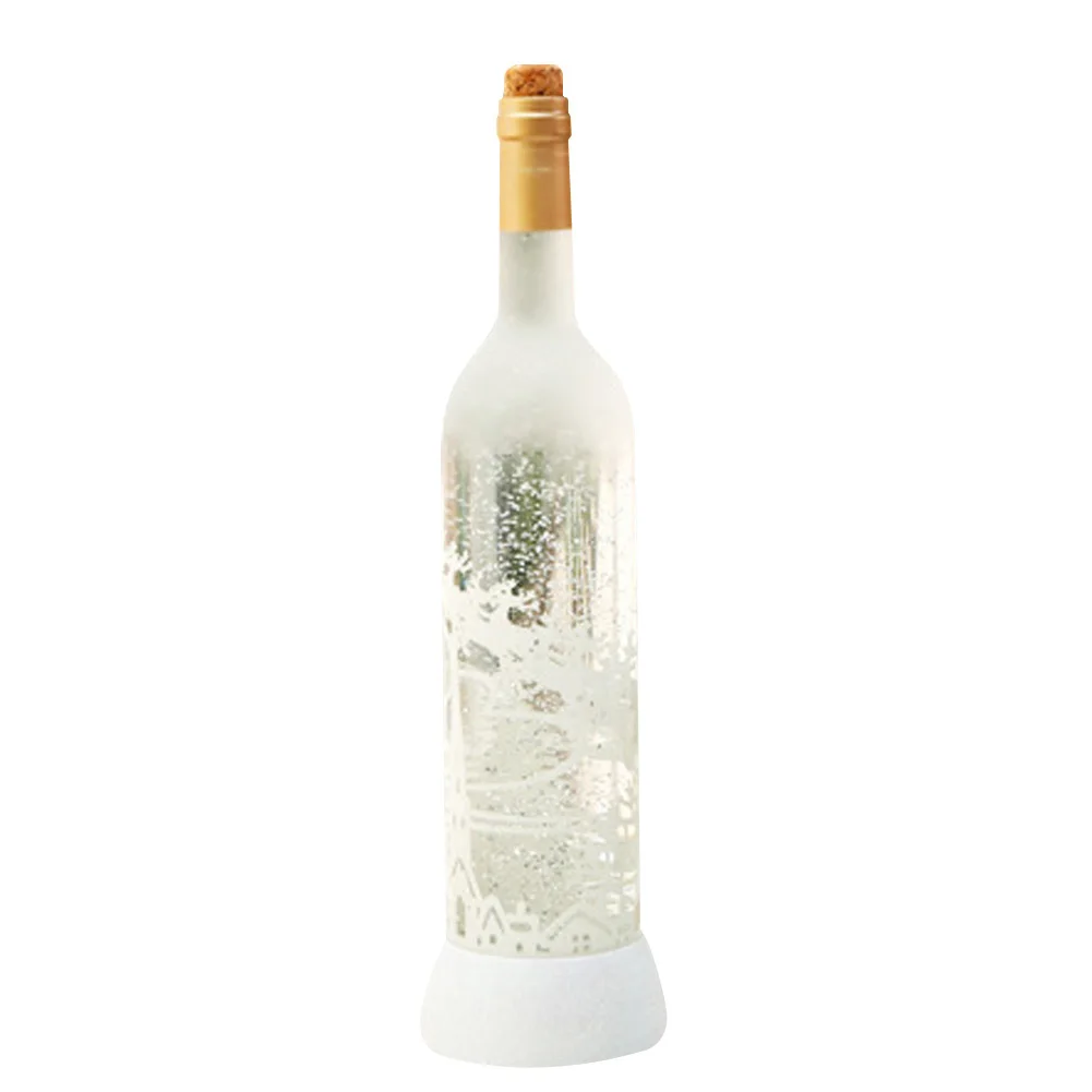 

Wine Bottle Ornaments Decor Office LED Light Garden Christmas Decorations Night