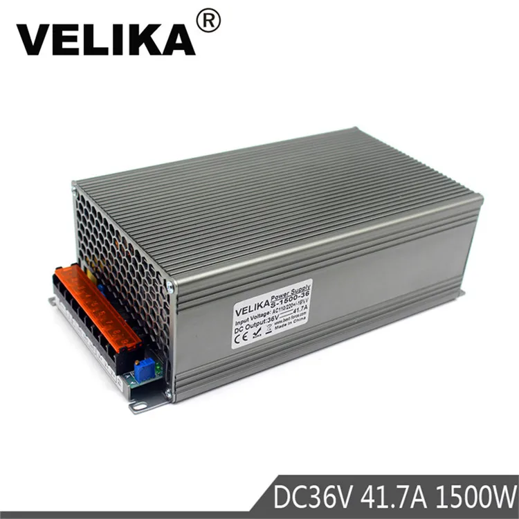 Универсальный DC24V DC36V DC42V DC48V DC55V DC60V DC70V DC80V DC90V 1500W импульсный источник Питание Трансформатор 110V 220V AC-DC импульсивный источник питания - Цвет: DC36V 1500W