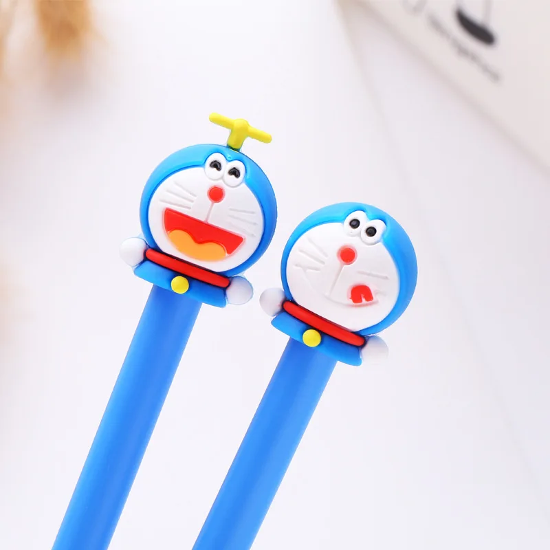 

2pcs/lot New stationery cute expression jingle Cat gel pen school office supplies kids school gift Kawaii stationery