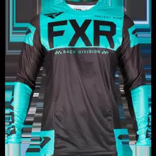 FXR, venta al por mayor, carreras de motos para cambio de moto, carreras de Motocross MX, camisetas de bicicleta de montaña BMX DH MTB, Jersey