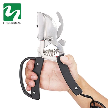 

Heating Tail Clamp Cutter Tail Clamp Piglets tail cutting pliers Cutting Docked Tail Plie rFor Pig Sheep Goat Farm Equipment
