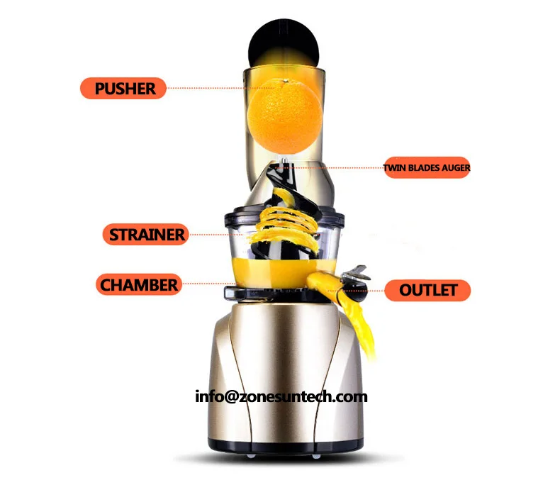 Бытовая техника быстро и безопасно фруктовая медленная соковыжималка