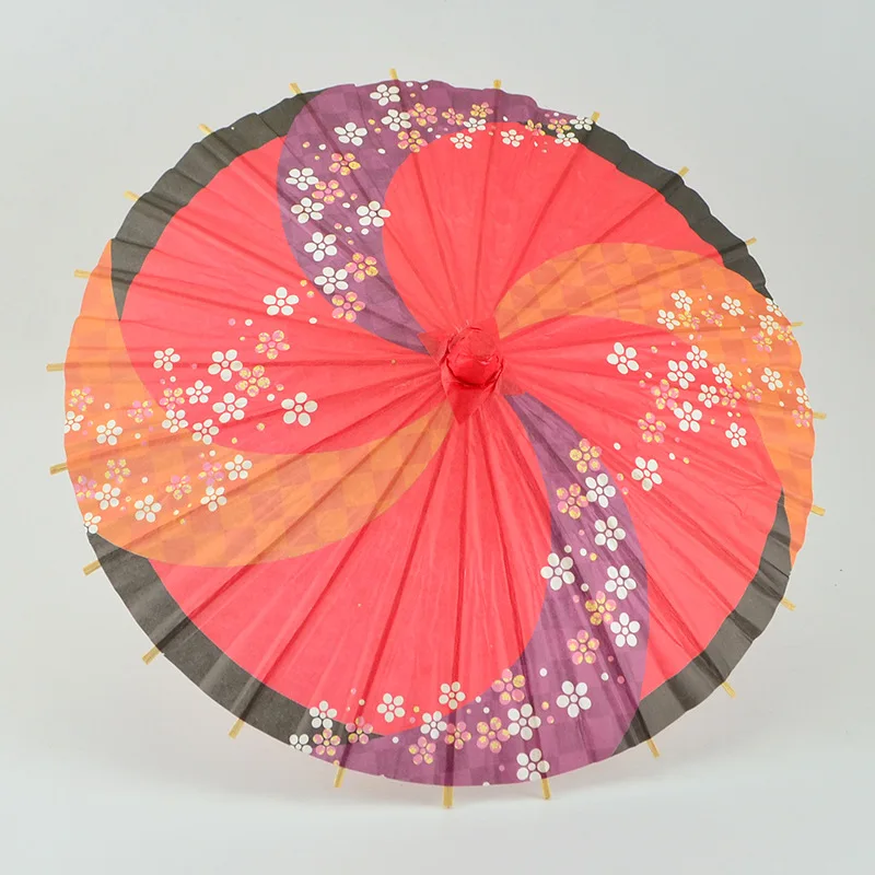 Oein бумажные зонты, классический японский стиль, маленькие бумажные зонты для детей, декоративный орнамент, вихрь вишни