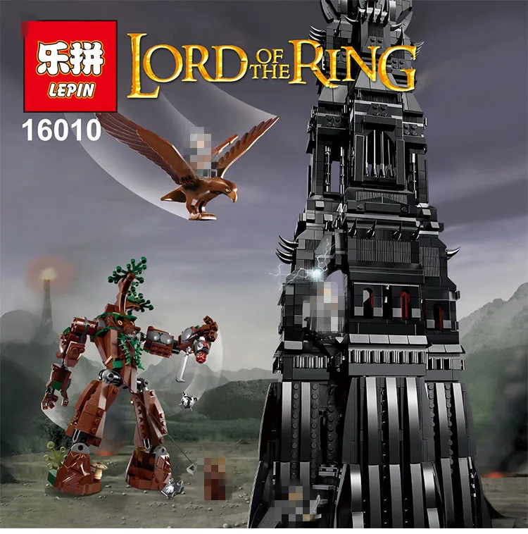 

Lepin 16010 2430 pcs movie series Lord of the Rings The Tower set Building Blocks bricks Toys compatible 10237 birhday gifts