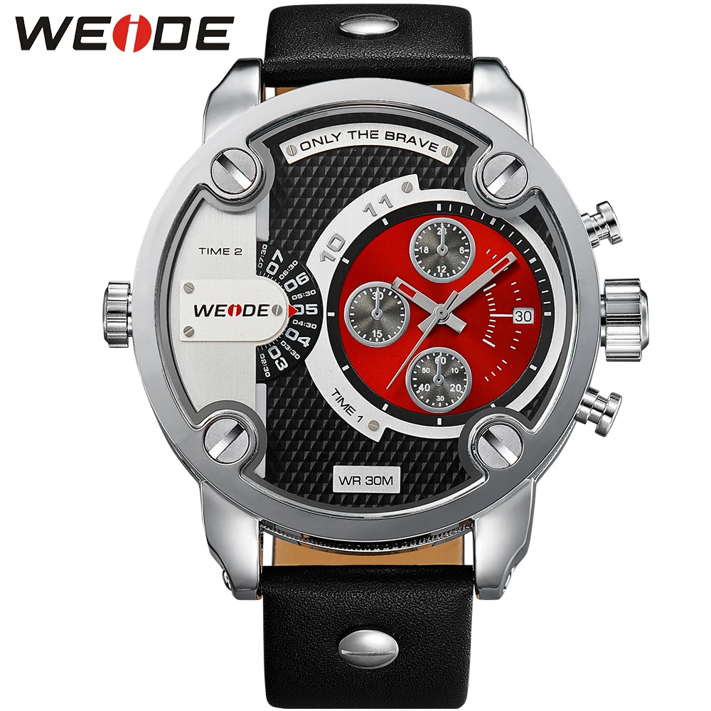 WEIDE Fashion Casual Men Watch Luxury Brand Quartz Watches Hot Leather Sport Waterproof Military Relogio Masculino / WH3301 WEIDE Fashion Casual Men Watch Luxury Brand Quartz Watches Hot Leather Sport Waterproof Military Relogio Masculino / WH3301