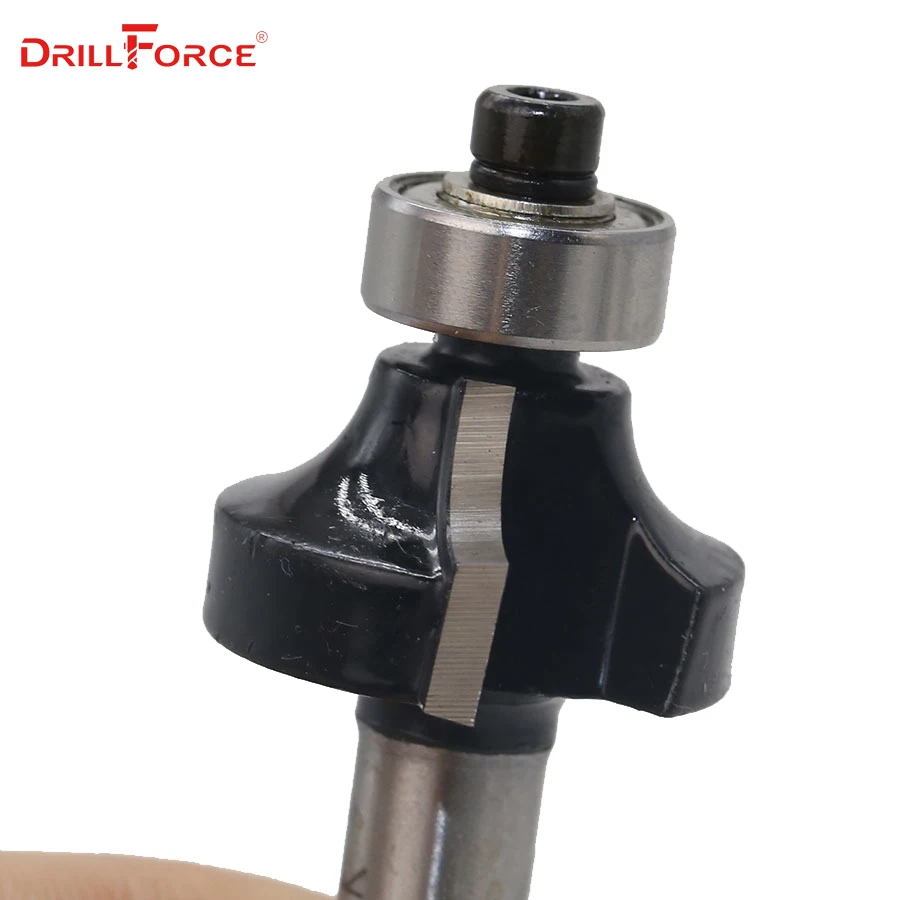 Drillforce 8 мм фрезы из карбида вольфрама Roman Ogee Dovetail угловая круглая бухта коробка V