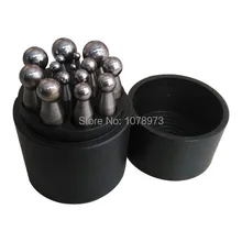 Высокое Качество расходных материалов для изготовления ювелирных изделий Dapping Блок Набор 15 шт. dapping удар