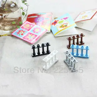 

Free Shipping!15332 20pcs *Fence 1X4X2 W. 4 Knobs* DIY enlighten block bricks,Compatible With Assembles Particles