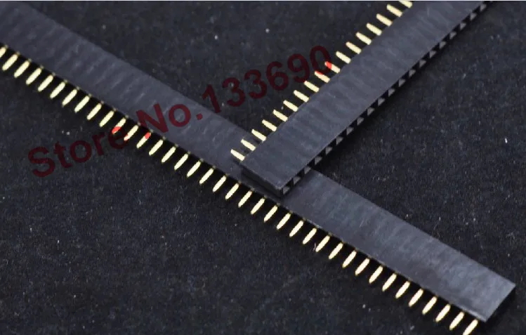 

80PCS/LOT 1x40 Pin 2.54MM single row Female Pin Header connector ROHS,NEW