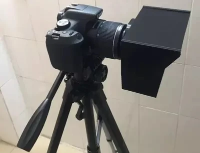 Smartphone Teleprompter for Canon Nikon Sony