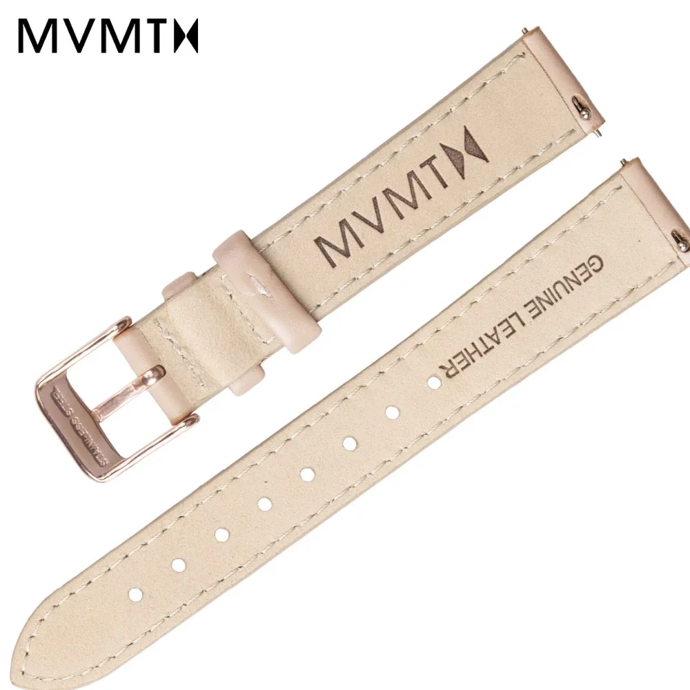 MVMT Italian calf leather genuine leather strap vintage elegant casual lady strap 38mmdw MVMT Italian calf leather genuine leather strap vintage elegant casual lady strap 38mmdw