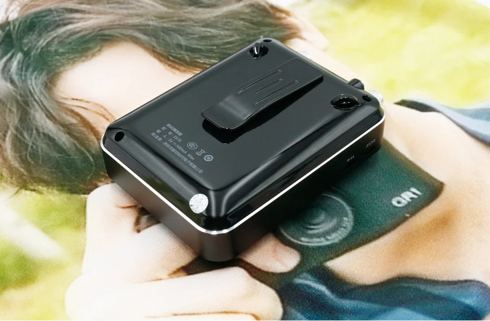 Smart Wireless Portable Voice Amplifier Loud Speaker With UHF Wireless Microphone Megaphone For Teaching Tour Guide Yoga         (16)