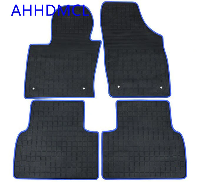 Car Rubber Floor Mats Anti Slip Mat Carpets Feet Pad