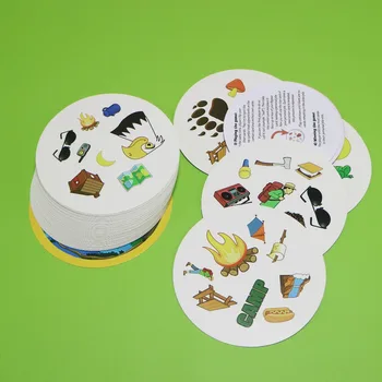 

2018 English version spot camping card game for kids outdoor game home party enjoy goods board game
