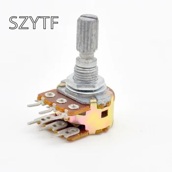 

10pcs / bag WH148 double potentiometer B1K L: 15MM