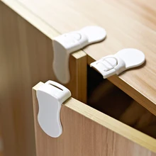 4 шт. для маленьких детей дети обеспечение безопасности защиты гвардии ящика двери шкафа правый угол угловой замок Детская безопасность Продукты
