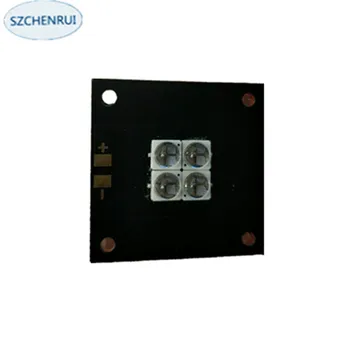 

The New 40 watts high-power LED UV violet 6565 365nm 370nm 380nm 385nm 395nm 400nm 405nm 40*40mm board