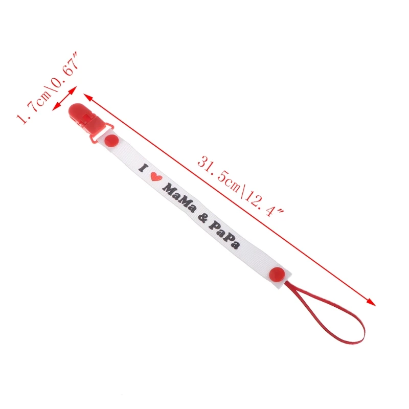 Для маленьких мальчиков девочек соски-пустышки соска поводок ремешок-цепочка новорожденных Клип держатель New-M15