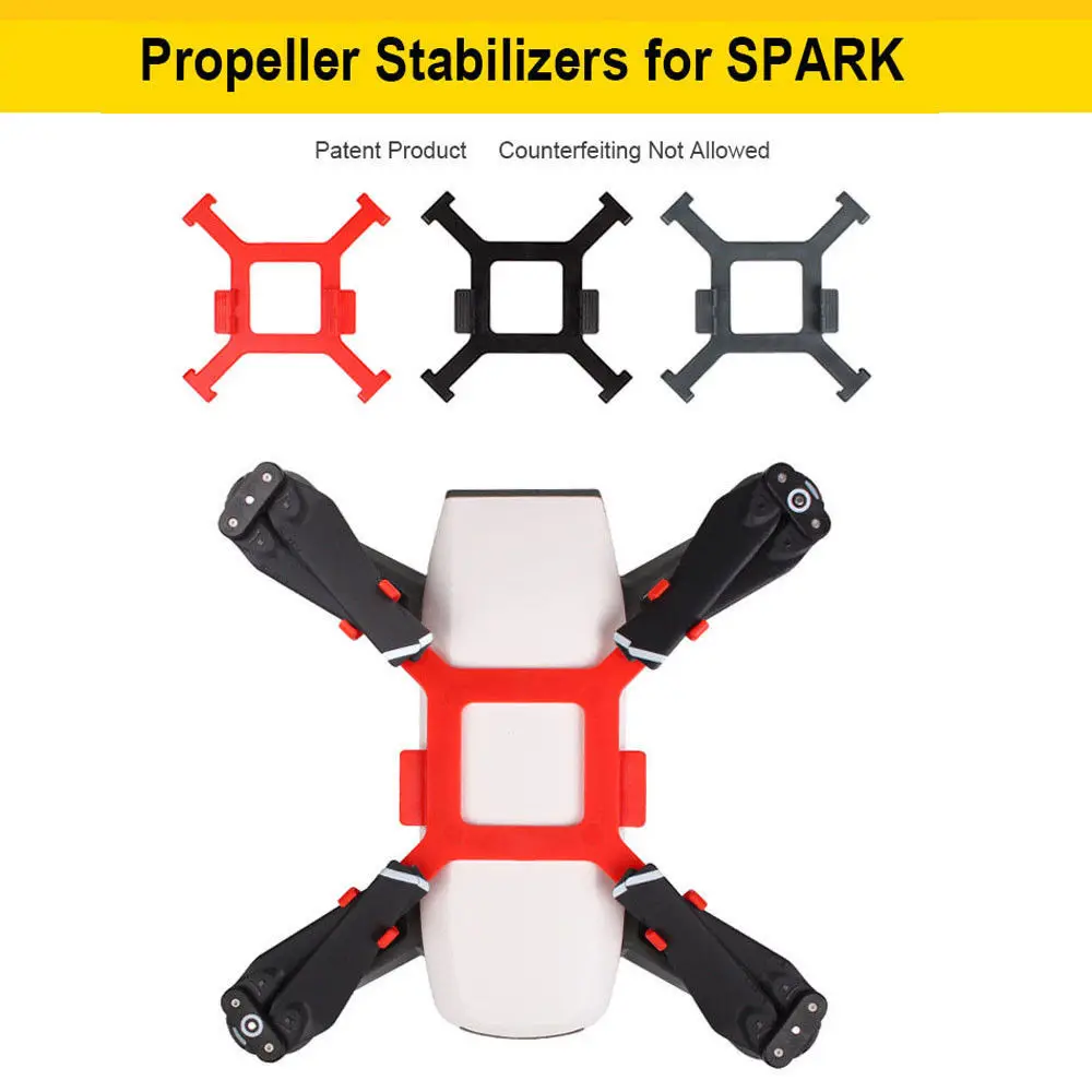 Для DJI Spark Drone Propeller реквизит держатель-фиксатор крепление защищает бесщеточный