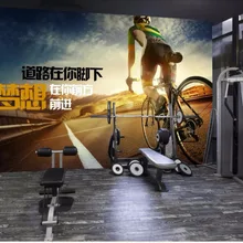 Пользовательские Фото Фреска 3d фото обоев современные Бег красоты мечты Вдохновенный тренажерный зал 3d настенные фрески обои для стен 3 d