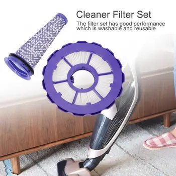 

2Pcs High Efficiency Particulate Air Filter Filter Set Fit for DC50 965081-01 965080-01 Vacuum Cleaner Machine