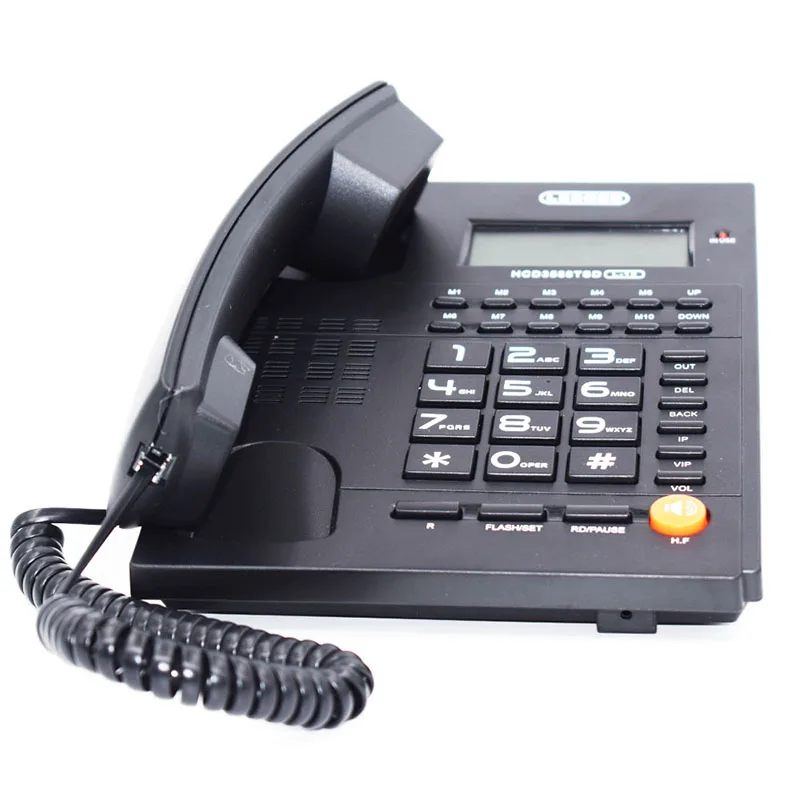 Fashion Big Button Dual Interface Cell Phone Without Battery Caller ID