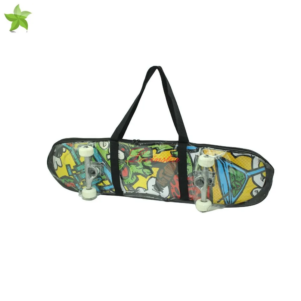 Black 32" Waterproof Handbag Skateboard Longboard Sport Travel Carry