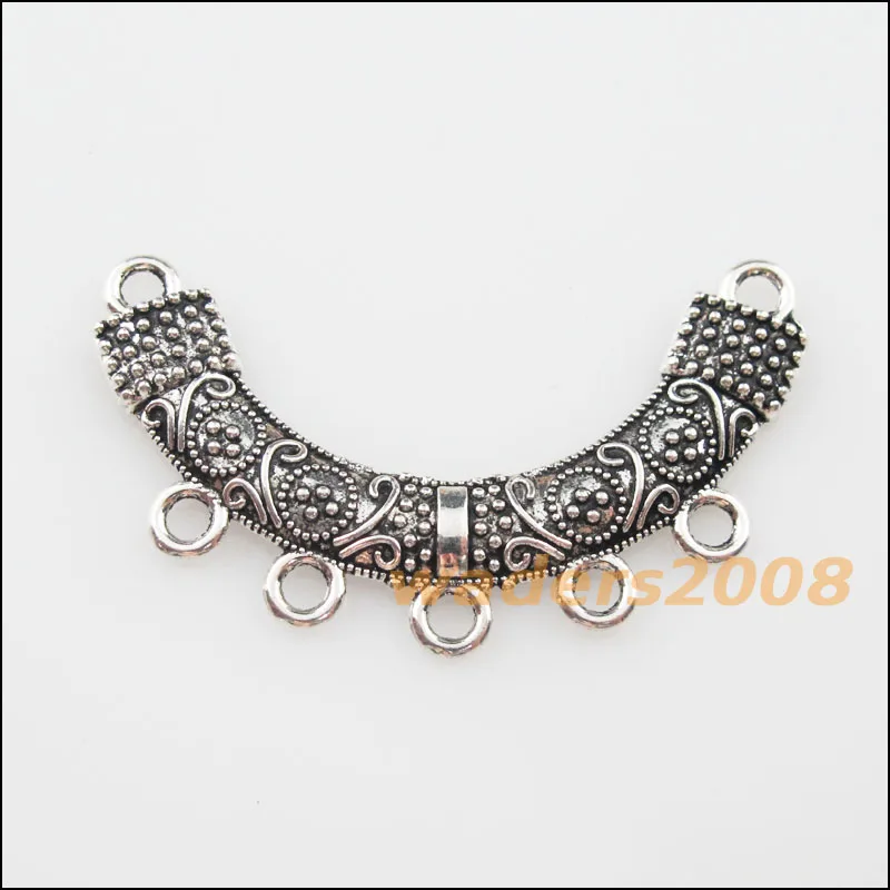8 шт. розетки для подвесок|connector pendant|silver flower pendantsilver pendant |