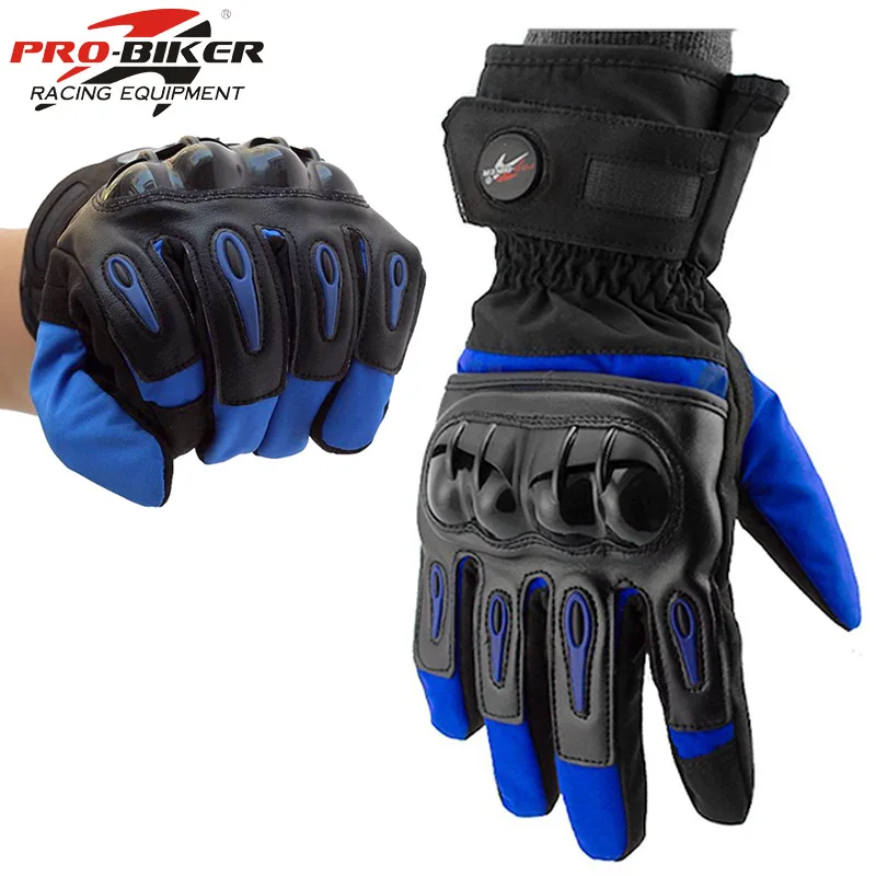 Winter Gloves Men Luva Moto Motorcycle Gloves Racing Waterproof Windproof Winter Warm Leather Cycling Bicycle Cold Guantes Luvas Winter Gloves Men Luva Moto Motorcycle Gloves Racing Waterproof Windproof Winter Warm Leather Cycling Bicycle Cold Guantes Luvas