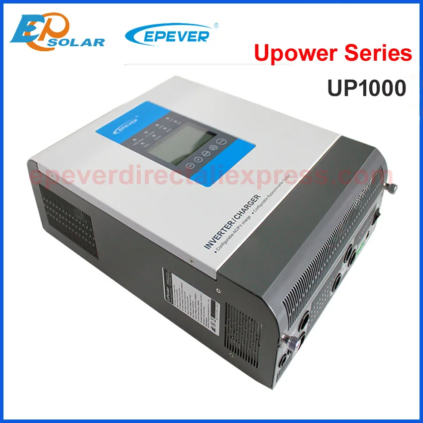 

Инвертор UPower, 1000 ВА, с зарядным устройством, гибридный инвертор немодулированного синусоидального сигнала 12 В/24 В MPPT, контроллер солнечного зарядного устройства, зарядное устройство 24 В