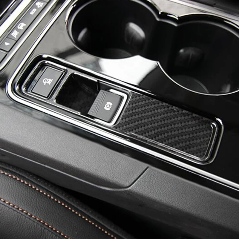 ABS Chrome car hand parking brake Panel Cover Trim Car-Styling For Jaguar XF XE XFL F-PACE 2016 2017 2018 accessories |