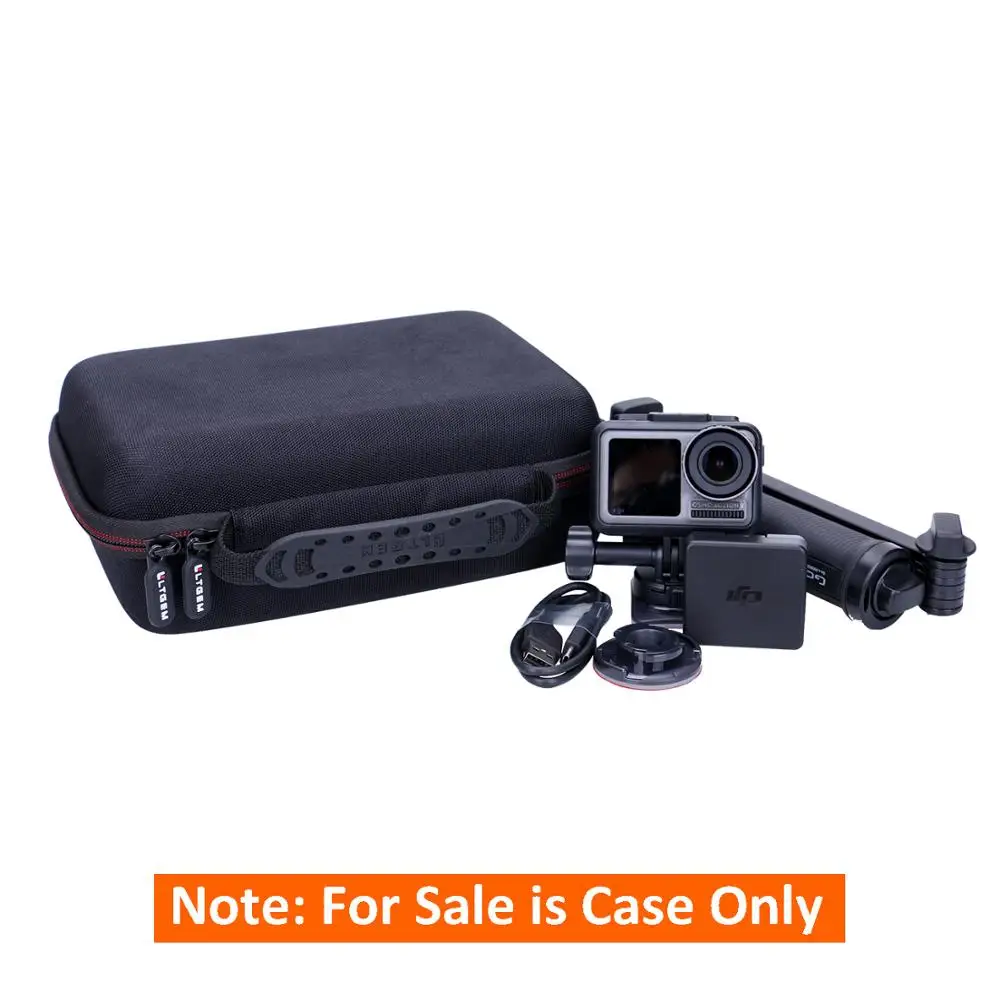 LTGEM EVA водонепроницаемый переносной Жесткий футляр для цифровой камеры DJI OSMO Action Cam