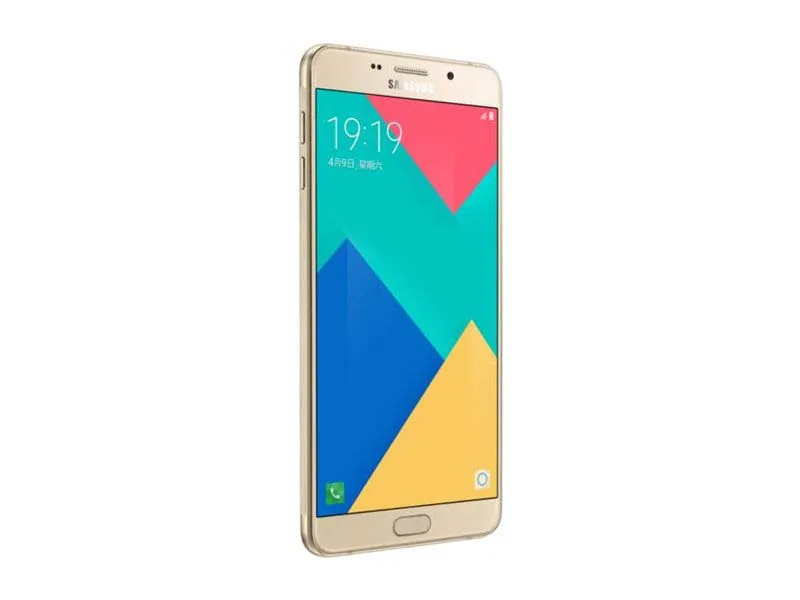 samsung Galaxy A9 Pro, A9100 Duos, разблокирован, 4G, LTE, две sim-карты, 6,0 дюймов, 16,0 Мп, четыре ядра, ram, 4 Гб rom, 32 ГБ, мобильный телефон