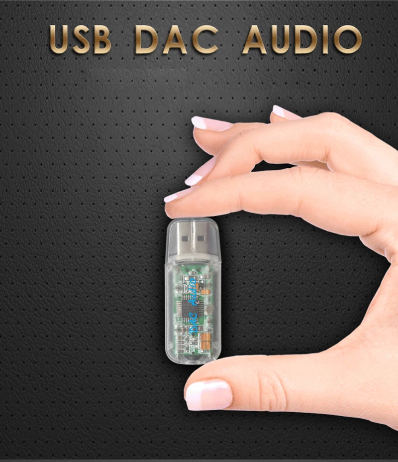 PCM2706 USB портативный DAC HIFI Fever внешняя аудио карта декодер для усилителя мобильного телефона OTG