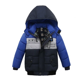 

2018 New Winter Jacket Thick Girls Boys Coat Warm Children's Jackets Cotton Infant Clothing Padded Jacket Kid Clothes