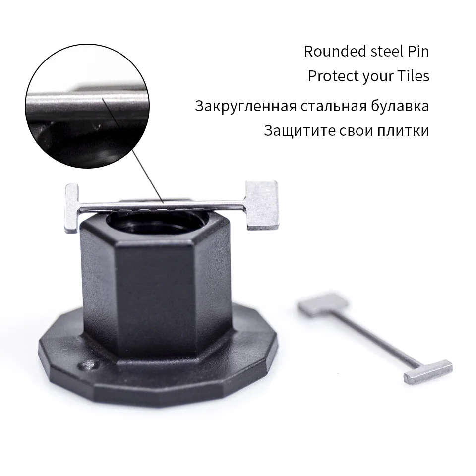 25pcs Tile Leveling System For Bricklayer With Level Measurement Reusable Replaceable Ceramic Tile Level Wedges Hand Tools
