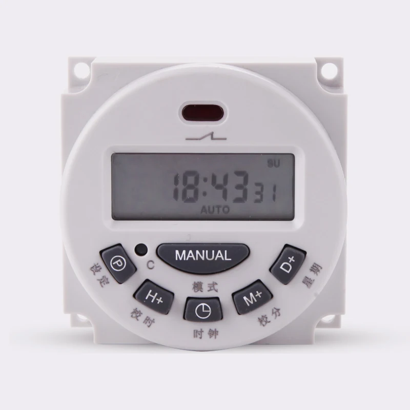 

Power Control Button Switch Timer Switch Microcomputer 220VAC 16A